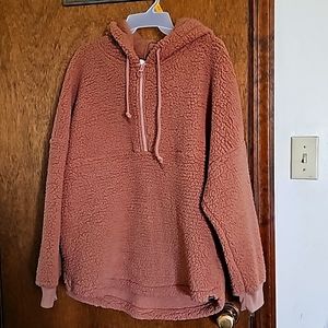 PINK Sherpa Hoodie
